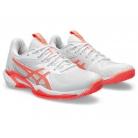 Asics Solution Speed FF 3 White Sun Coral