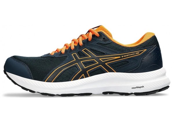 Asics Gel-Contend 8 Blue Orange Athletic