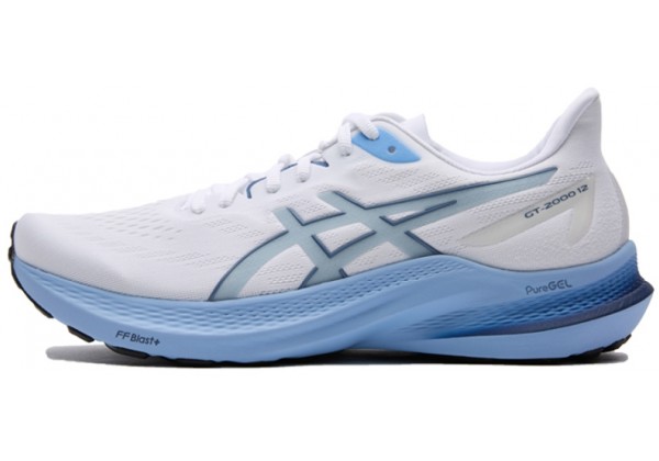 Asics GT 2000 12 White Storm Blue