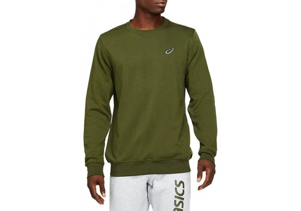 Толстовка Asics Chest Logo Crew Khaki