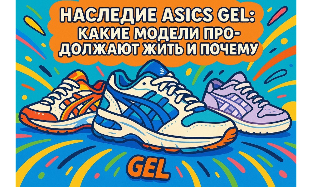Наследие ASICS GEL: какие модели продолжают жить и почему
