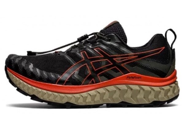 Asics Trabuco Max Black Cherry Tomato