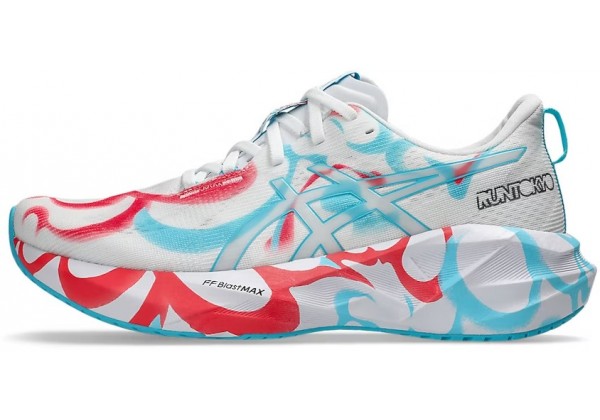 Asics Novablast 5 Tokyo White Aquarium
