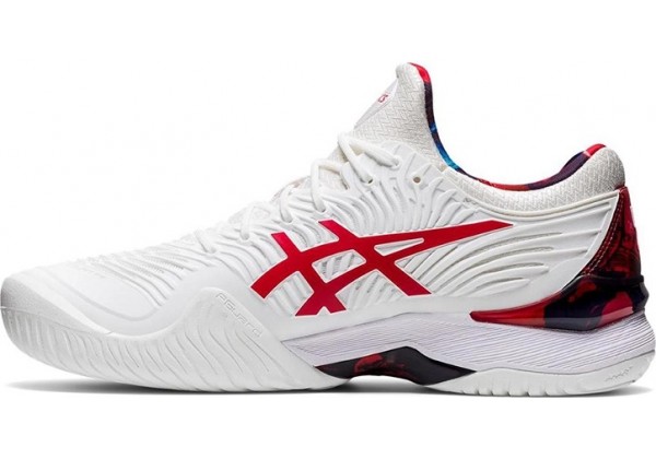 Asics Court FF 1 Novak Clay L.E. White Red