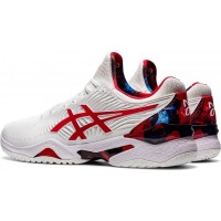 Asics Court FF 1 Novak Clay L.E. White Red