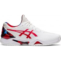 Asics Court FF 1 Novak Clay L.E. White Red