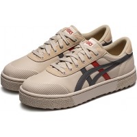 Asics Court Trail Beige Grey Red
