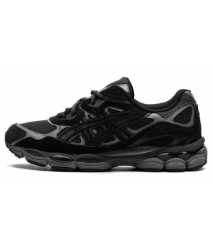 Asics Gel Nyc Graphite Grey Black черные с черным